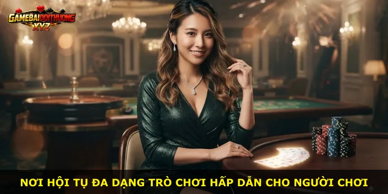 Nơi hội tụ đa dạng trò chơi hấp dẫn cho người chơi