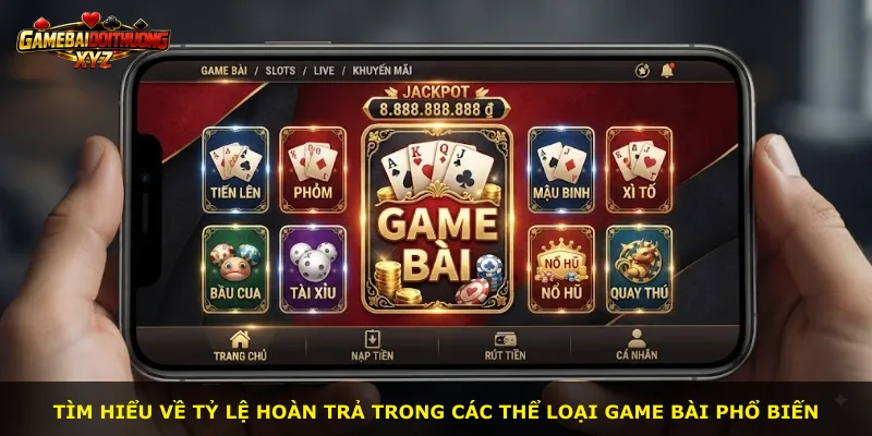 Tìm hiểu về tỷ lệ hoàn trả trong các thể loại game bài phổ biến